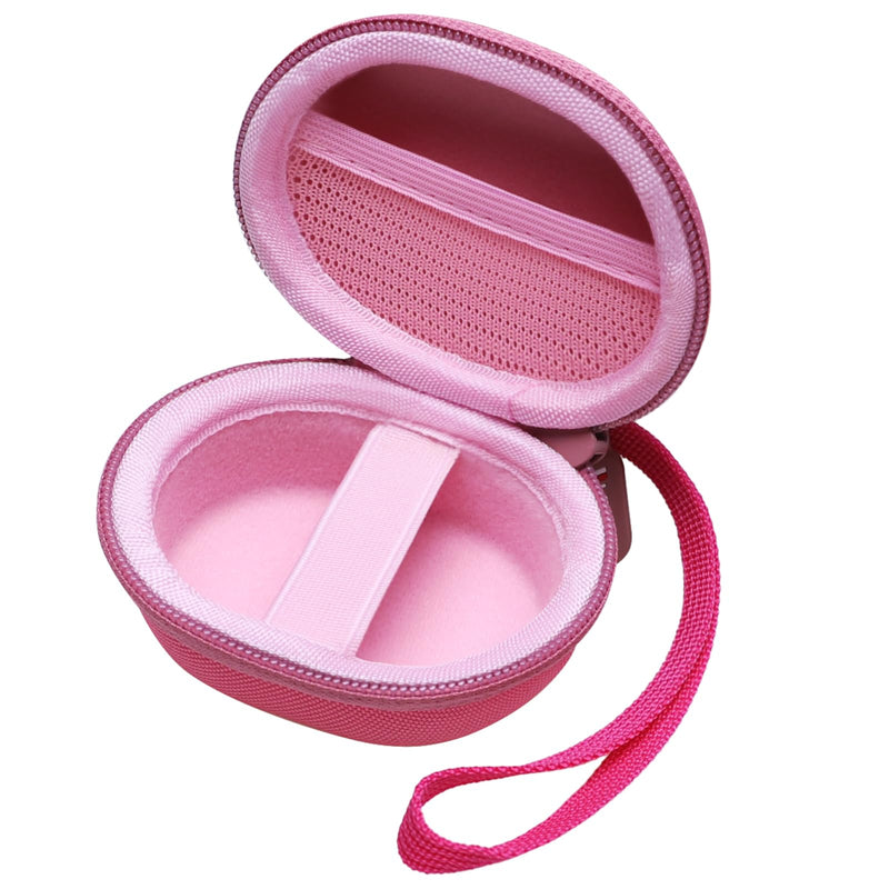 [Australia - AusPower] - Pink Pulse Oximeter Case for Zacurate, Innovo, Vibeat, iHealth, Santamedical, Children Fingertip Pulse Oximeter Blood Oxygen Saturation Monitor (Case Only) Pink 