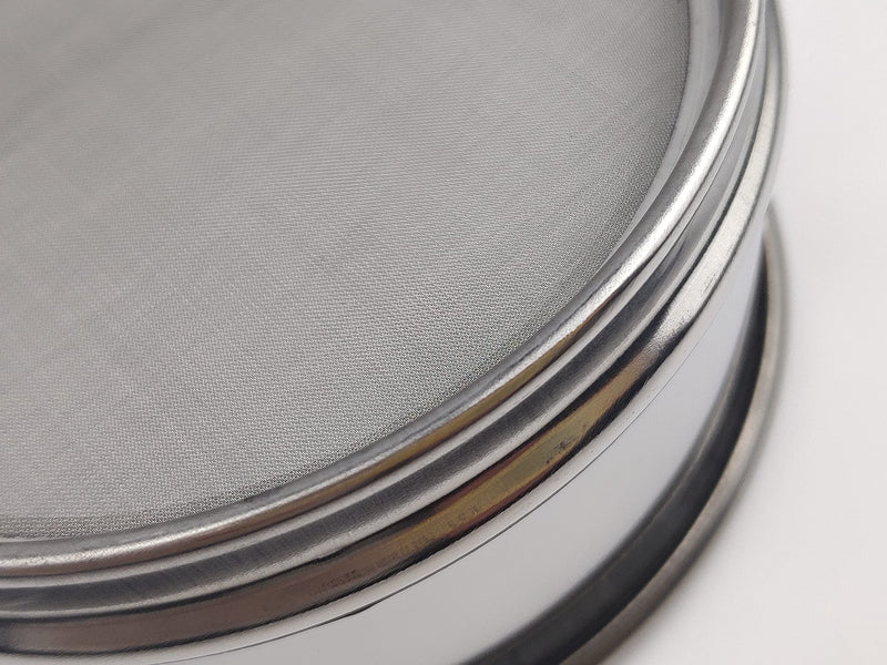 [Australia - AusPower] - 200 Mesh Lab Sieves, Test Sieve #200 Mesh, 4'' Diameter, 304 Stainless Steel Wire Cloth (0.075mm) 200 mesh (0.075mm) 
