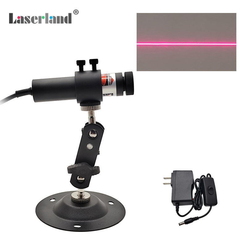 [Australia - AusPower] - Red Line Light Module Projector Locator Generator for Cloth Fabric Stone Mill Woodworks Alignment Focusable Dustproof 18mm 