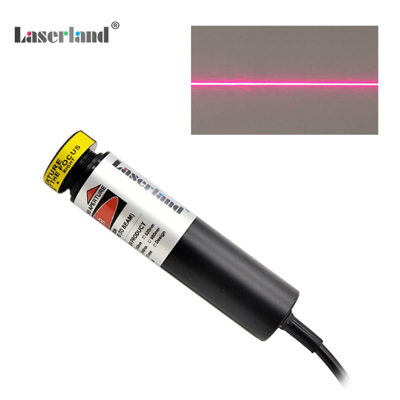 [Australia - AusPower] - Red Line Light Module Projector Locator Generator for Cloth Fabric Stone Mill Woodworks Alignment Focusable Dustproof 18mm 