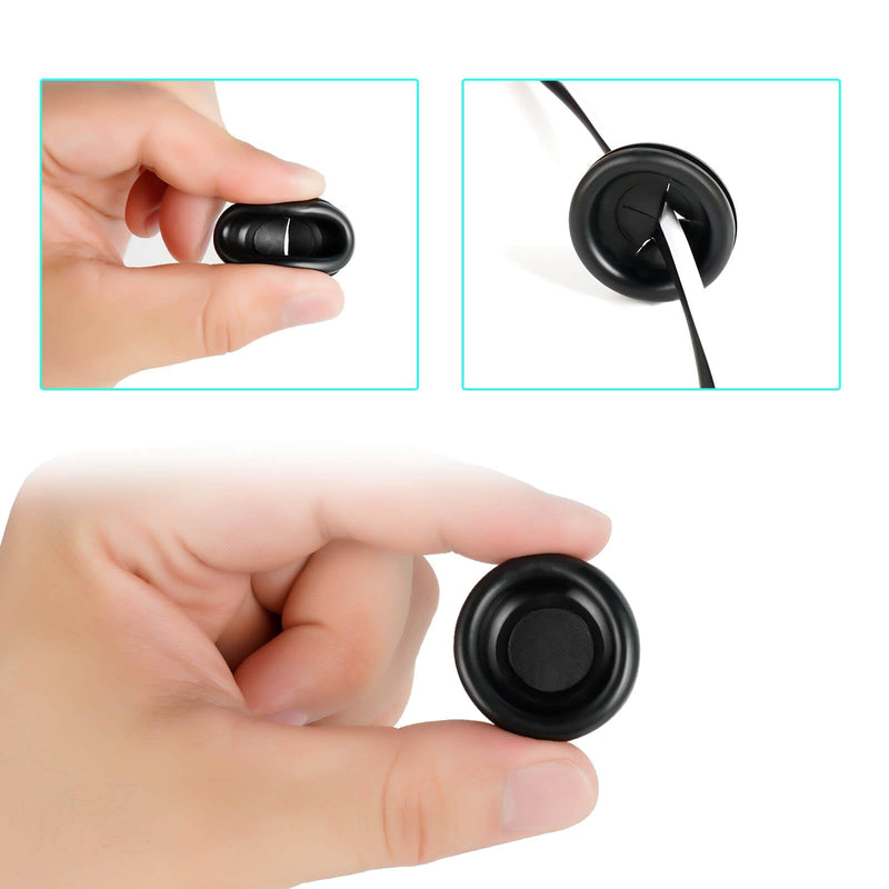[Australia - AusPower] - 170PCS Rubber Grommet Kit, Closed Rubber Hole Plug, Rubber Grommets for Wiring Protection, Firewall Grommets Automotive, Drill Hole 7 Sizes 1/4" 3/8" 1/2" 5/8" 3/4" 7/8" 1" 