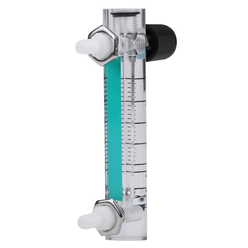 [Australia - AusPower] - Oxygen Air Gas Flow Meter, 2.5-25LPM 8 mm Pipe Flow Meter Flow Meter for Gas Liquid with Control Valve, Default 