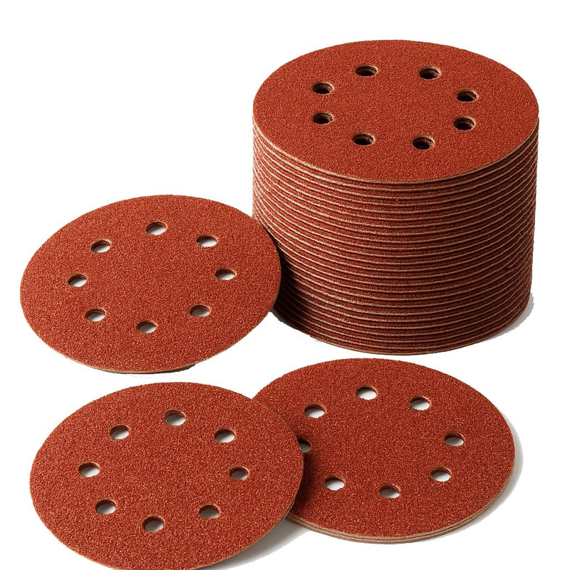 [Australia - AusPower] - LESNIC 40 Grit Sanding Discs Pack of 50, 125 mm Quick Change Discs Velcro Sandpaper for Electric Sanders, Reliable Adhesion to Sanders 40# x 50 pieces 