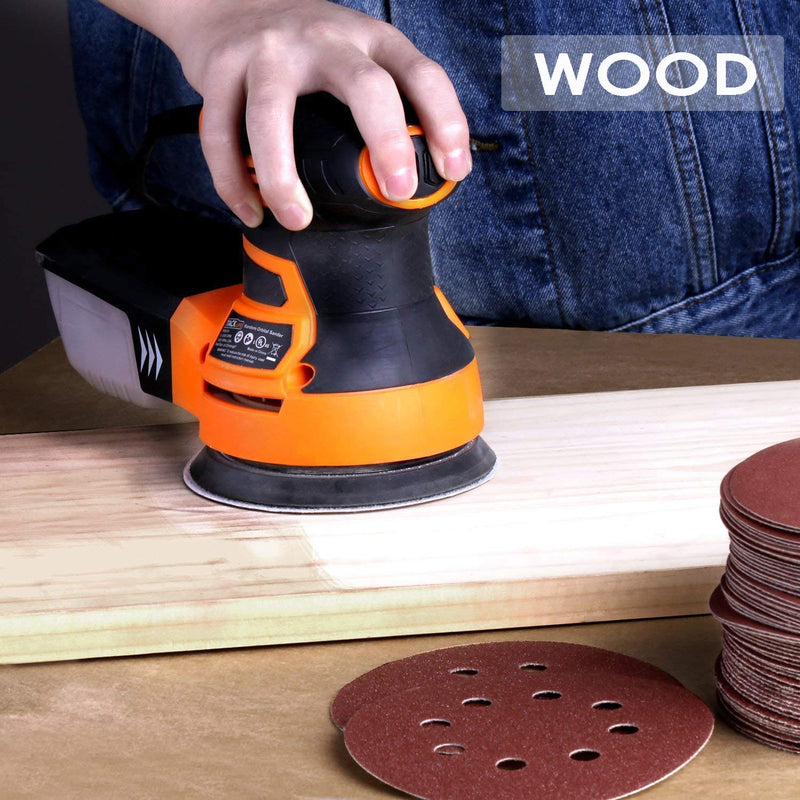 [Australia - AusPower] - LESNIC 40 Grit Sanding Discs Pack of 50, 125 mm Quick Change Discs Velcro Sandpaper for Electric Sanders, Reliable Adhesion to Sanders 40# x 50 pieces 