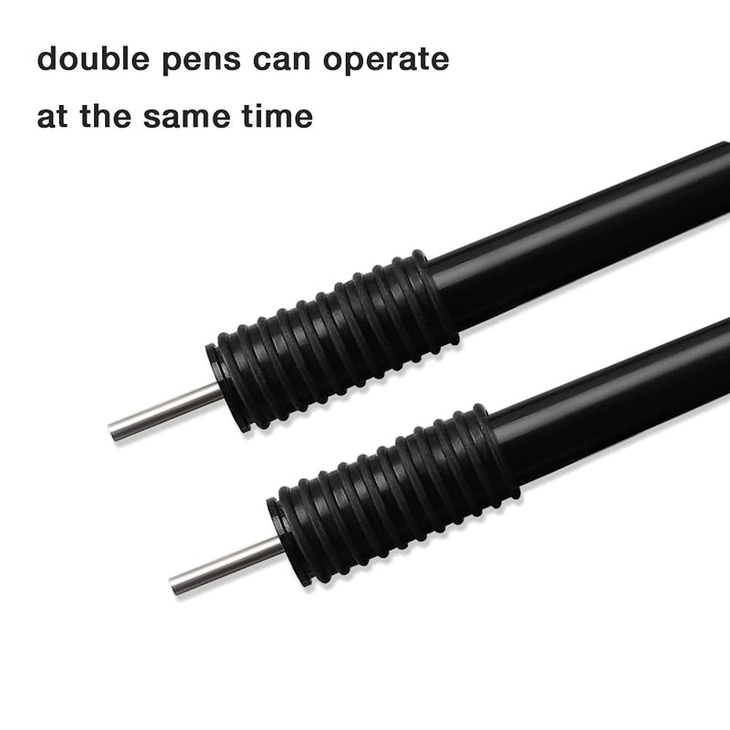 [Australia - AusPower] - LVCHEN Wax Carver Pencil 2pcs - Replacement Waxer Carving Pens for Dental Lab Electric Waxer Carving Waxing Machine 