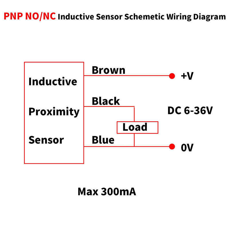 [Australia - AusPower] - 5Pcs NC Normally Close NPN Inductive Proximity Sensor Switch M8 Detector 2mm DC6V-36V 3 Wire LJ8A3-2-Z/AX 