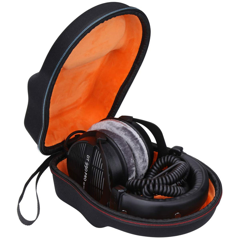 [Australia - AusPower] - Mchoi Hard Portable Case Compatible with M-Audio HDH40 Over Ear Headphones/Beyerdynamic 459038 DT 990 PRO/DT 770 PRO Open Studio Headphone, Case Only 