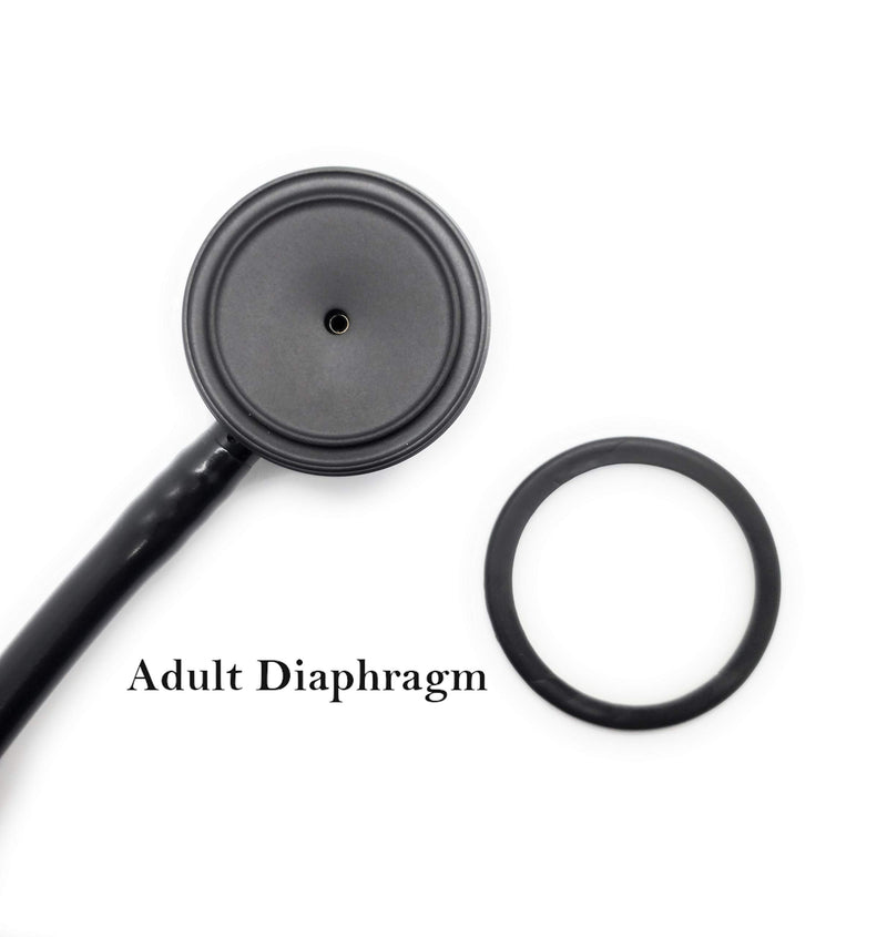 [Australia - AusPower] - Adult + Pediatric Diaphragm Replacement - Fits Classic III (3) and Cardiology IV Stethoscopes + 2 Extra Ear Pieces, Compatible with Littmann and Other Stethoscopes 