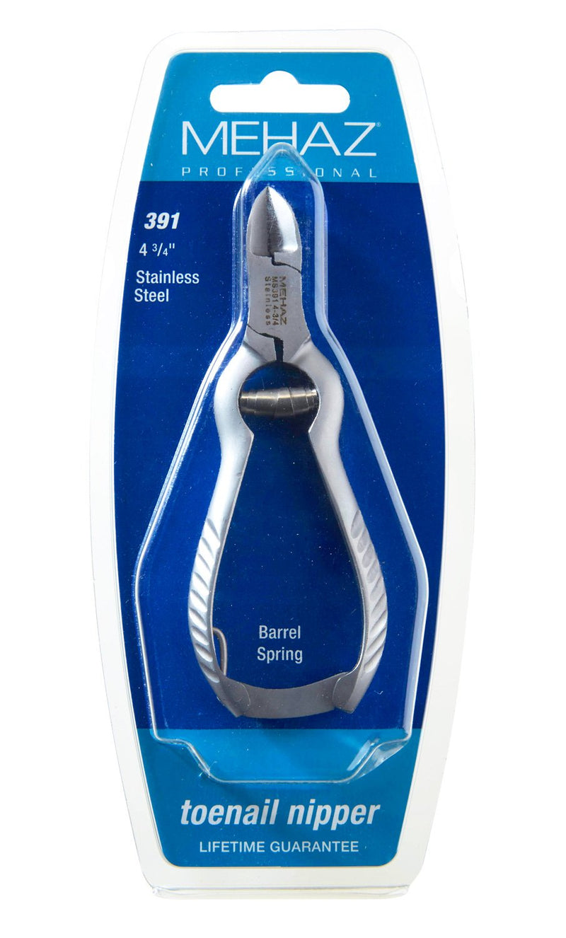 [Australia - AusPower] - Mehaz Professional 391 Toenail Nipper, Stainless Steel 4 3/4 Inch 