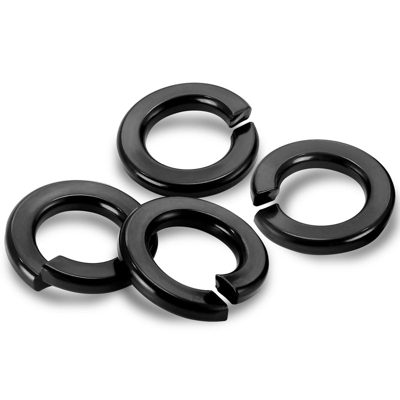 [Australia - AusPower] - 3/8" Lock Washer Spring Lock Washer, 304 Stainless Steel 18-8, Black Oxide Finish, Pack of 50 3/8" (50 PCS) 