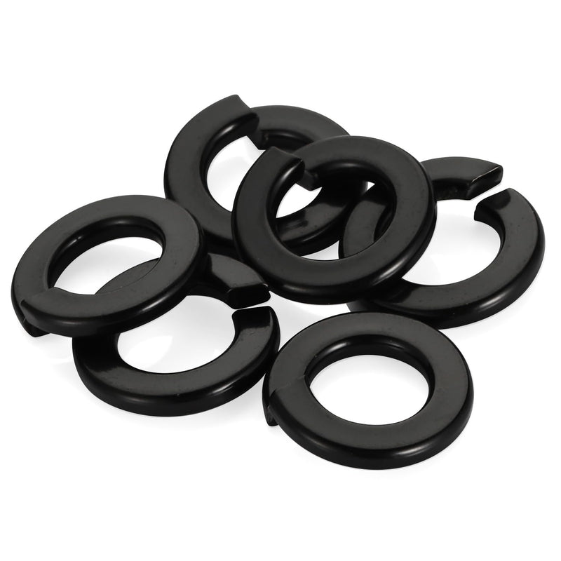 [Australia - AusPower] - 3/8" Lock Washer Spring Lock Washer, 304 Stainless Steel 18-8, Black Oxide Finish, Pack of 50 3/8" (50 PCS) 