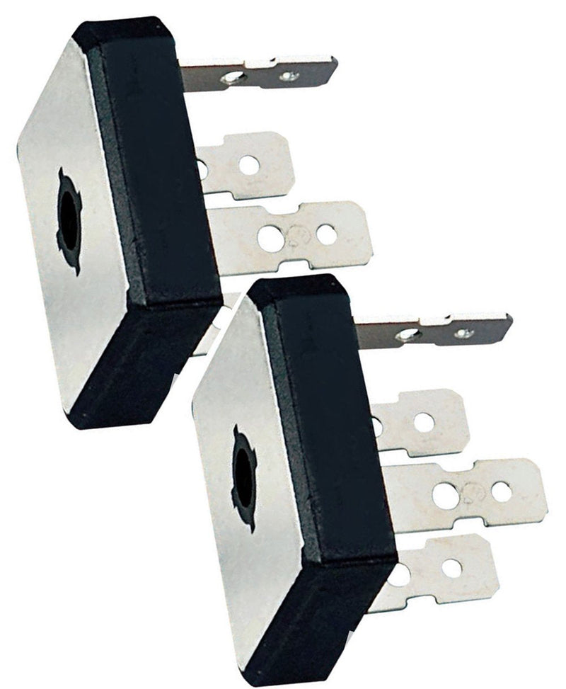 [Australia - AusPower] - (Pair) GBPC3504 - Bridge Rectifier Diode, Single, 400V, 35A, Module, 1.1 V, 4 Pins, PowerDrive 2 Charger, Mac Charger 