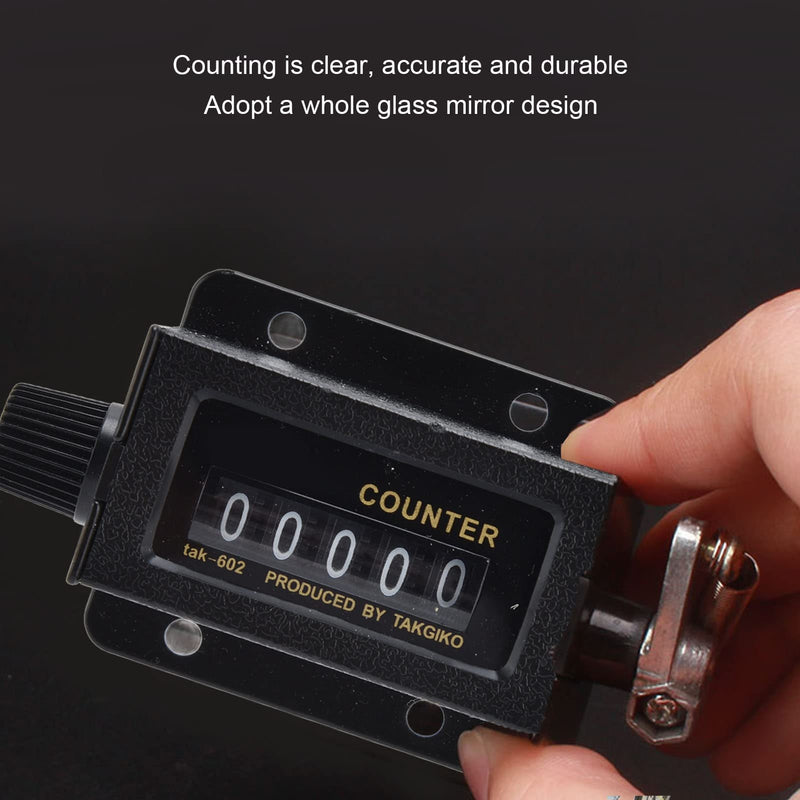 [Australia - AusPower] - Hand Coter, Diit Number Cot Clicker, Handheld Mechanical Click Coter for Aumulate and Record Number of Times 