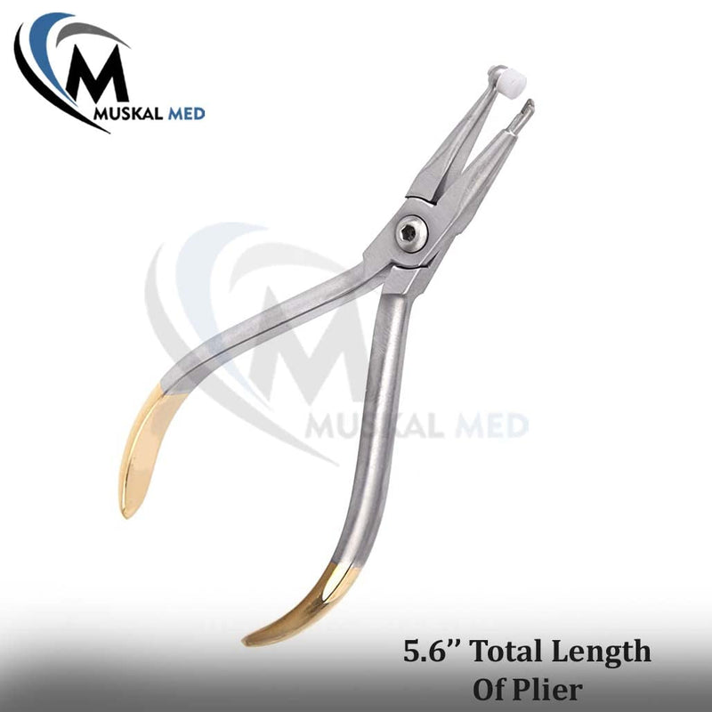 [Australia - AusPower] - Dental (T/C) Adhesive Removing Pliers, Orthodontic Bandage Remover Forceps Dental Surgical Instrument Tool Tooth Pulling Kit for Dentist - Easy to Use and Portable 