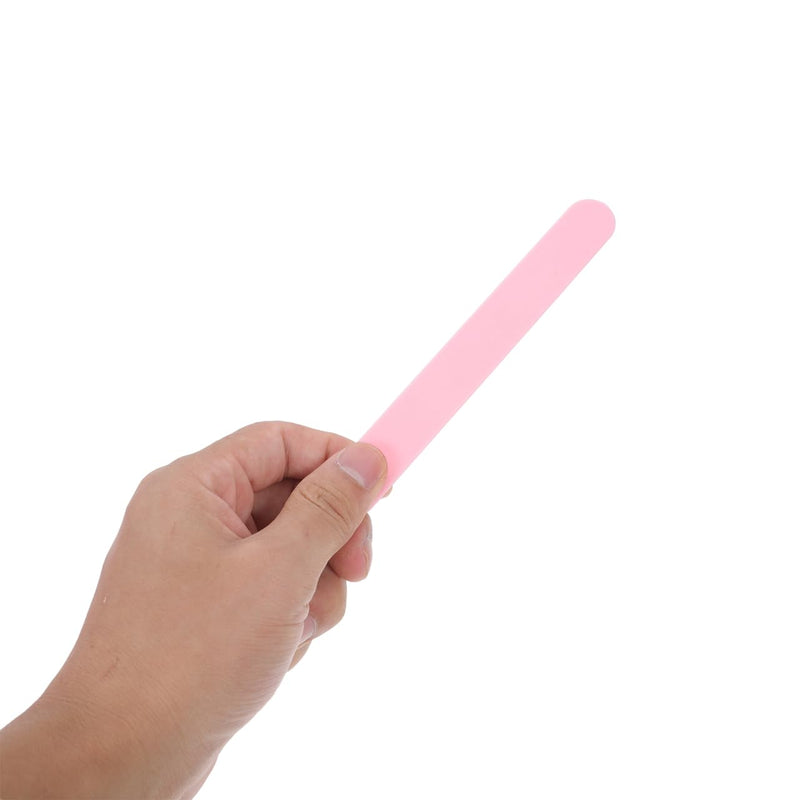 [Australia - AusPower] - 25pcs Tongues Depressors, Craft Sticks Plastic Tongues Depressor Sticks for Crafts,Scraper Spatulas Mouth Pink 