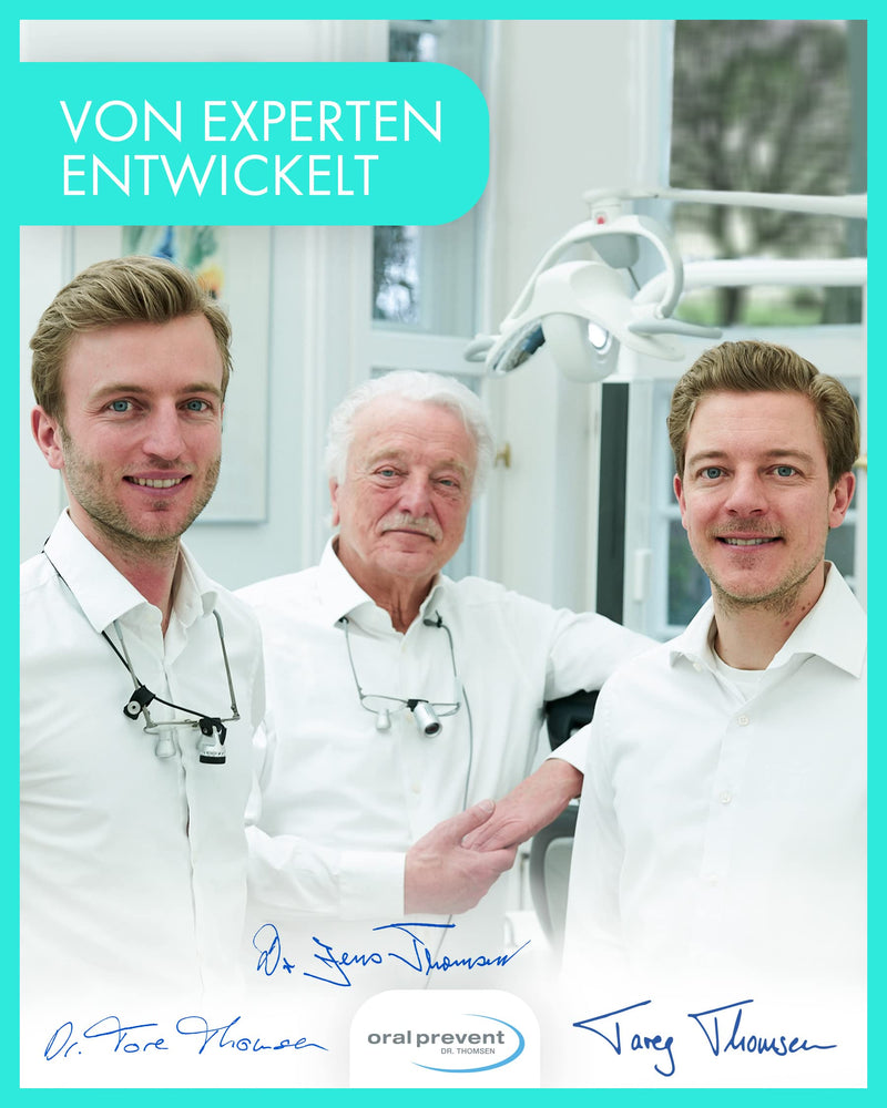 [Australia - AusPower] - ORAL-PREVENT DR. THOMSEN Mouth Mirror with LED Light - Dental Mirror for Better Dental Care - Anti-Fog Coating - Small 