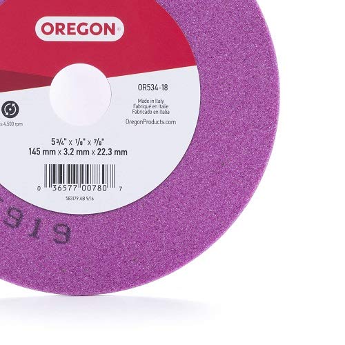 [Australia - AusPower] - Oregon OR534-18A 14.5 x 1/8" Purple Sanding Disc 