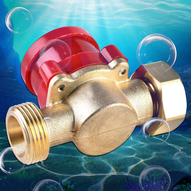 [Australia - AusPower] - Oumefar AC0-110V HT-30 G3/4 "-3/4" Thread Water Pump Flow Sensor Automatic Control Water Pump Switch 0.2A for Household Tap Water Pressurization 