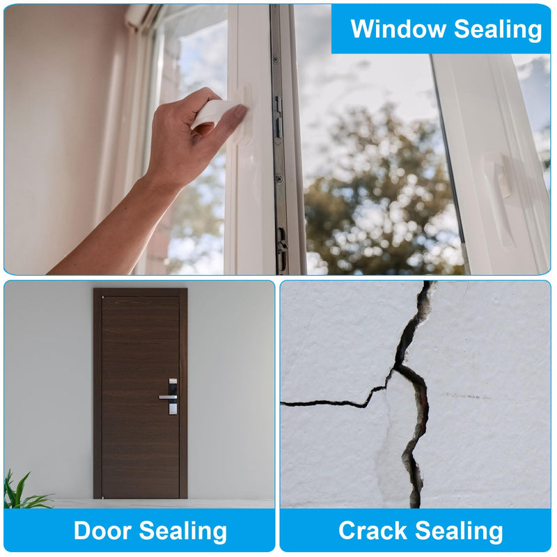 [Australia - AusPower] - PATIKIL 3/4 Inch x 6.6 Feet Backer Rod, Foam Rope Caulk Crack Joint Filler Roll Seal Weather Strip for Home Construction, Black 