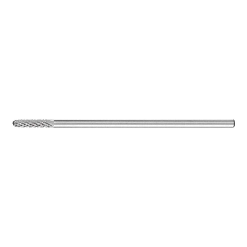 [Australia - AusPower] - Pferd 21205187 Carbide Grinding Burr Form C 0313/3 Z3 Plus GL75 Barrel-Shaped Carbide burr diameter 3 mm HM-Frässtift mit Langschaft Round roller shape 