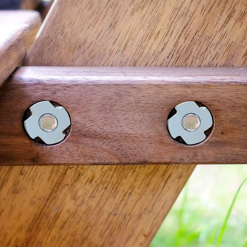 [Australia - AusPower] - 50 Pack 1/4"-20 T-Nuts, Four Pronged Tee Nut for Wood, Rock, Climbing Holds, Cabinetry (1/4"-20 x 9/16") 1/4"-20 x 9/16" 