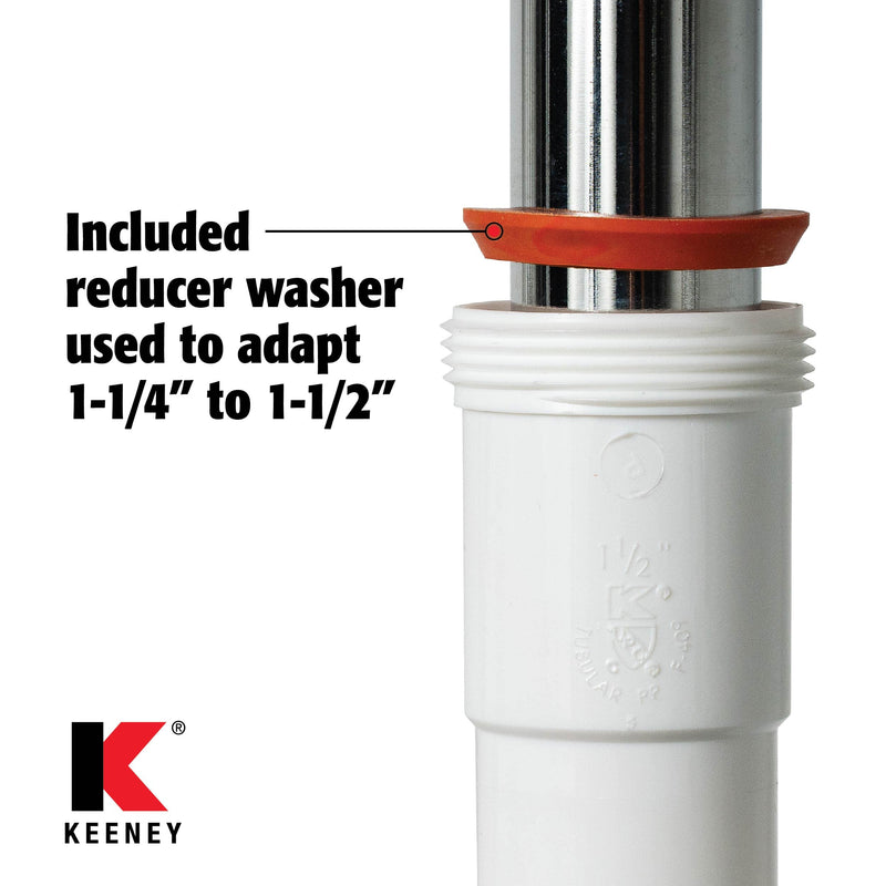 [Australia - AusPower] - Plumb Pak 46WK Extension Coupling, 1-1/2-Inch or 1-1/4-Inch by 1-1/2-Inch, White 