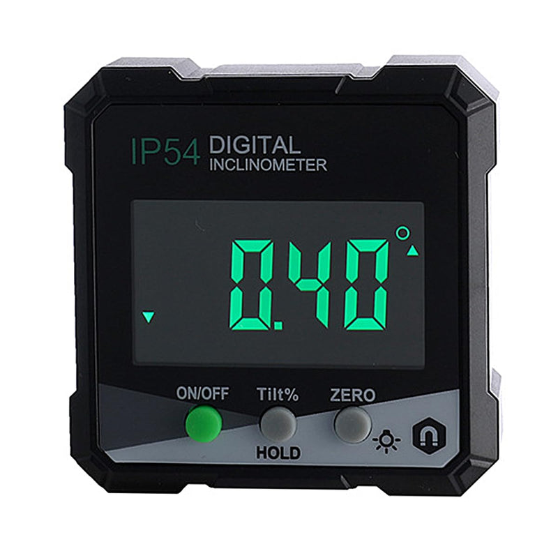 [Australia - AusPower] - POFET Digital Protractor, Digital Spirit Level with Magnetic Base, Waterproof IP54 Inclinometer for Carpenter's Home 