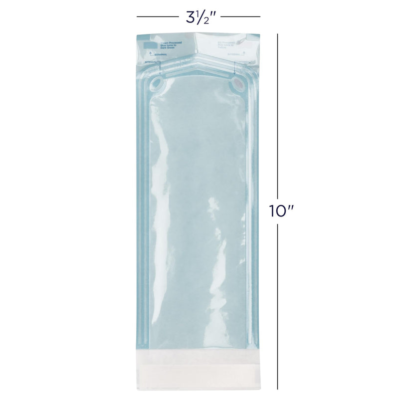 [Australia - AusPower] - Practicon 3.5” x 10” Self-Sealing Sterilization Pouches, Autoclave Sterilizer Bags with Indicators for Dental, Medical, Tattoo, Nail Instruments and Tools, 200 Per Box 3.5” x 10” 
