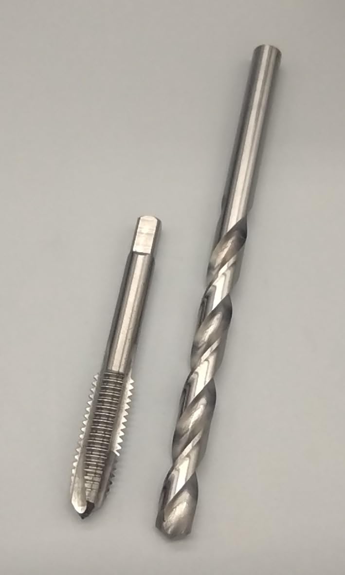 [Australia - AusPower] - PRO by Lienemann Tap and Die Set 15 Pieces | HSS M3 - M12 | Includes Core Hole Drill | Cutting Tap with Tap Wrench | Tap Set Item No.: 2359015 