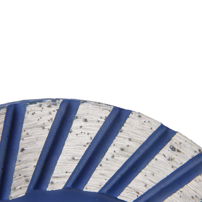 [Australia - AusPower] - Prodiamant Fan Grinder Diamond Grinding Wheel, Professional Quality for Concrete, Natural Stone, Masonry, Screed, Universal Disc Grinder with Diamond Segment, blue 125mm 