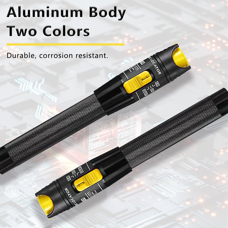 [Australia - AusPower] - Qilnyeh FTTH Fiber Optic Tool Kit VFL Fiber Optic Power Meter 70~+10dBm 50MW Fiber Optic Visual Fault Locator VFL Fiber Test Pen 