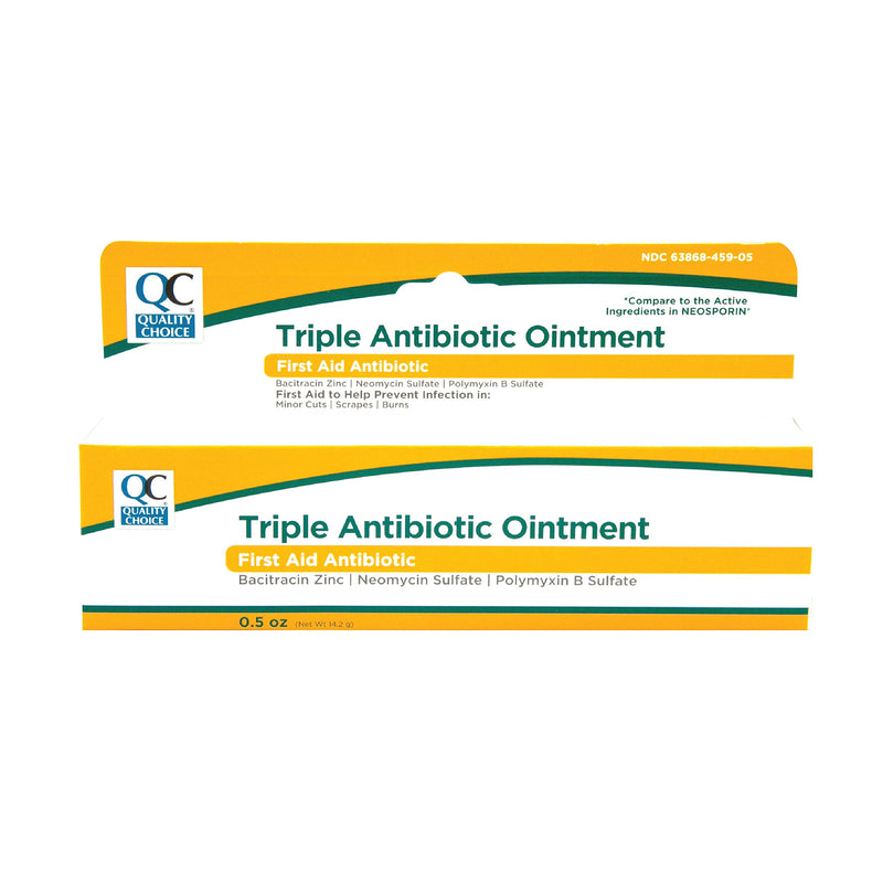 [Australia - AusPower] - Quality Choice Triple Antibiotic Ointment, First Aid Antibiotic with Bacitracin Zinc, Neomycin Sulfate, Polymyxin B Sulfate, for Minor Cuts, Scrapes, and Burns. 