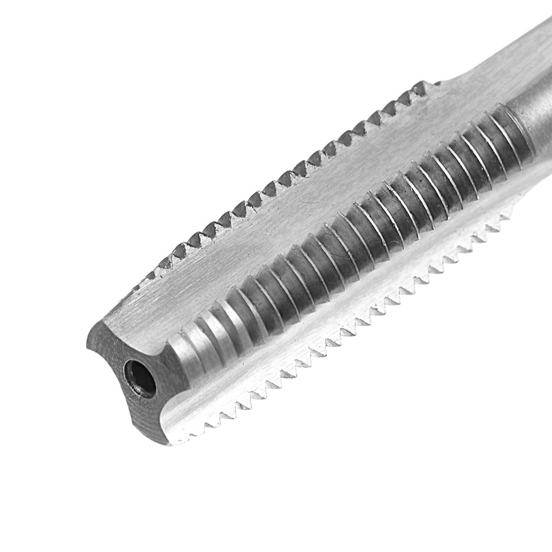 [Australia - AusPower] - QUARKZMAN Metric Tap M8 x 1 H2 120mm Extra Long Straight Flute Threading Tool for Threading and Repairing M8 x 1 x 120mm 