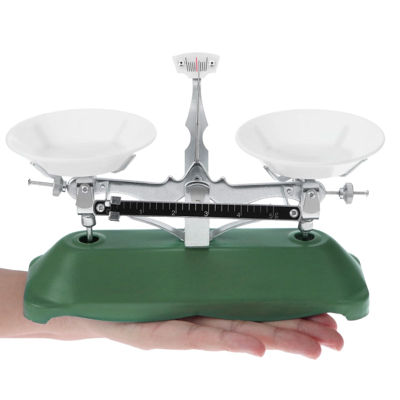 [Australia - AusPower] - QWORK Balance Scale, 200g / 0.2g, Mini Laboratory Triple Beam Balance Beam Scale for Teaching Tool (Pack of 2) 200g / 0.2g (Pack of 2) 