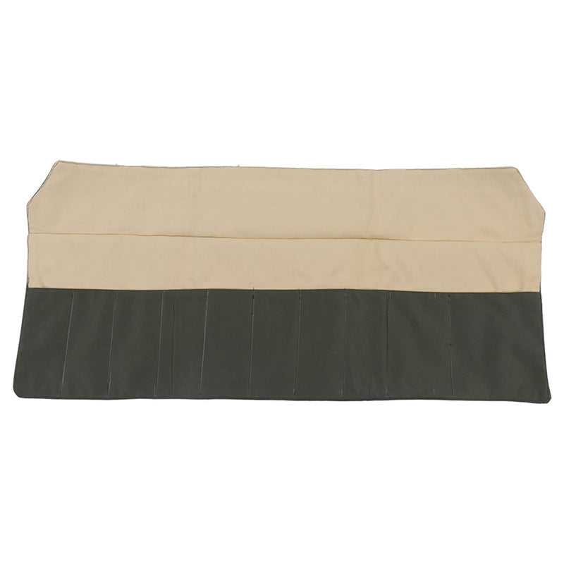 [Australia - AusPower] - Raguso Gardening Tool Bag Bonsai Tool Bag Practice Light Weight Bonsai Tool Roll Canvas Bonsai Tool Case Multifunctional Tool Pocket Bag for Bonsai 