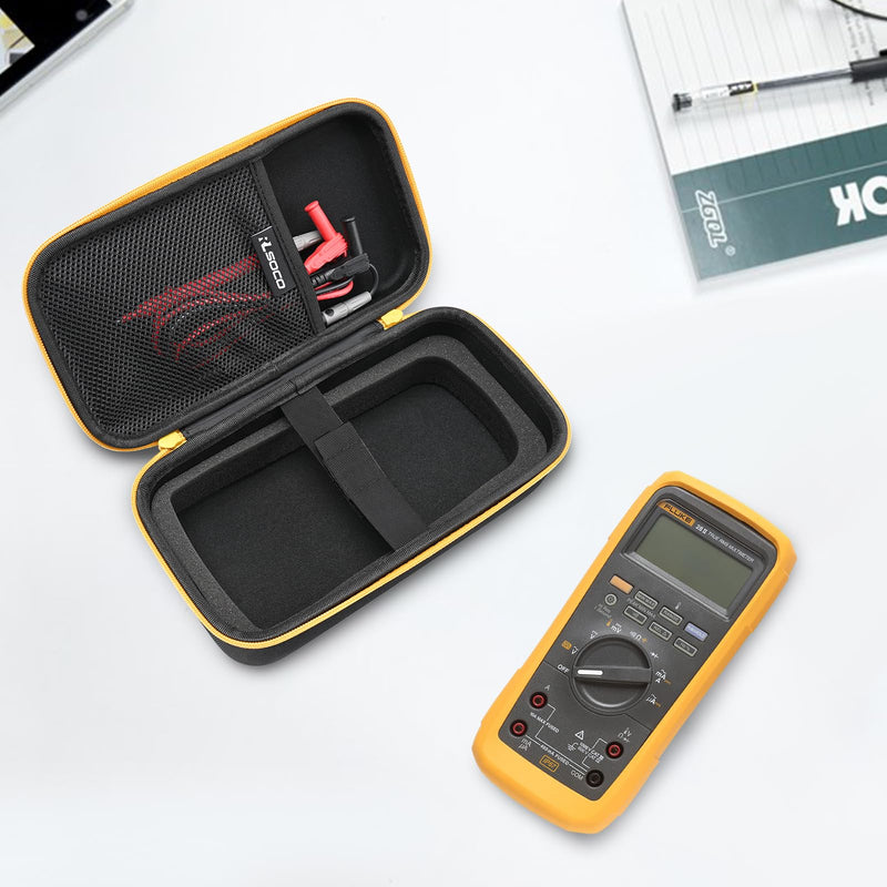 [Australia - AusPower] - RLSOCO Hard Case for Fluke A283FC Wireless AC/DC Current Clamp & Fluke 283FC/28 II/187/189 & Greenlee DM-820A True-RMS Wireless Multimeter (Case Only) 