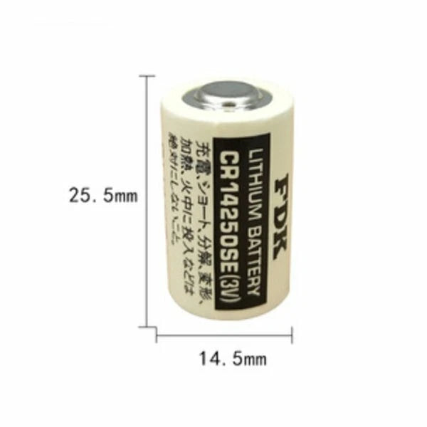 5-Pack 3V CR14250SE Replacement PLC Battery for FDK, AB Allen Bradley 1747-BA,1769-BA, 1756-BA1,TL-2150/C, 1746-BAS, SLC-500 Series Backup Power Supply