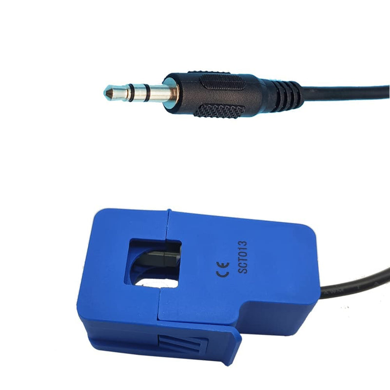 [Australia - AusPower] - 2Pcs SCT013 Non-invasive Split AC Core Current Transformer Sensor SCT-013-020 (20A 1V 1%) 20A 1V 1% 