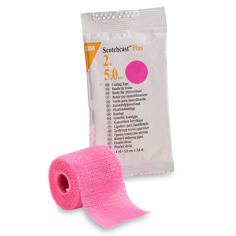 [Australia - AusPower] - Cast Tape 2 Inch X 12 Foot Fiberglass Bright Pink, 82002X - ONE ROLL 