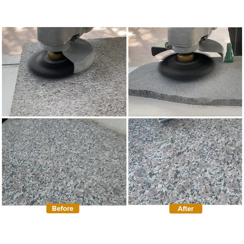 [Australia - AusPower] - SHDIATOOL Dry Diamond Polishing Disc, Pack of 7, Grit 50 for Granite, Stone, Concrete, Marble, Diameter 4 Inches/100 mm Streugut 50 