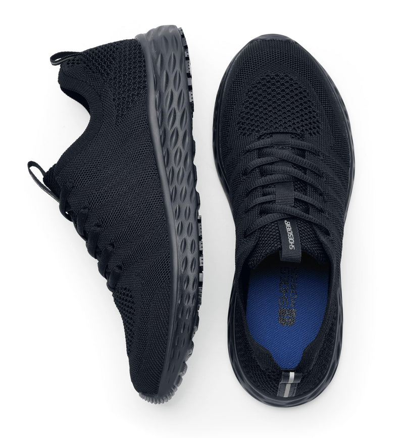 [Australia - AusPower] - Shoes for Crews Everlight Womens Non Slip Work Shoes Sneakers Walking Water Resistant zapatos para mujer Food Service Nurse 8 Black 