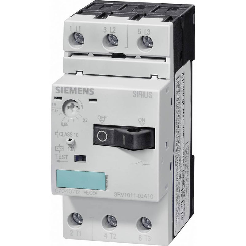 [Australia - AusPower] - Siemens 3RV1011-1KA10 SIRIUS 3RV1 Circuit Breaker Max 690 V 50/60 Hz 9.00 - 12.0 A 