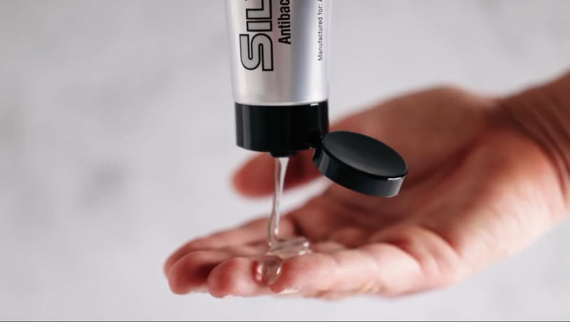 [Australia - AusPower] - First Aid Kit Gel | 32 PPM Silver Healing Wound Dressing Solution | SilverSol Ag₄O₄ Particles | 3 oz 3 Ounce 