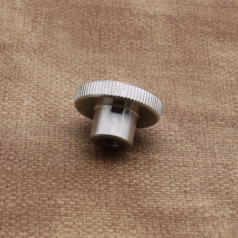 [Australia - AusPower] - SING F LTD 10PCS M6 High Knurled Thumb Nuts Female Threaded 304 Stainless Steel Round Grip Knob Locking Nuts DIN 466 