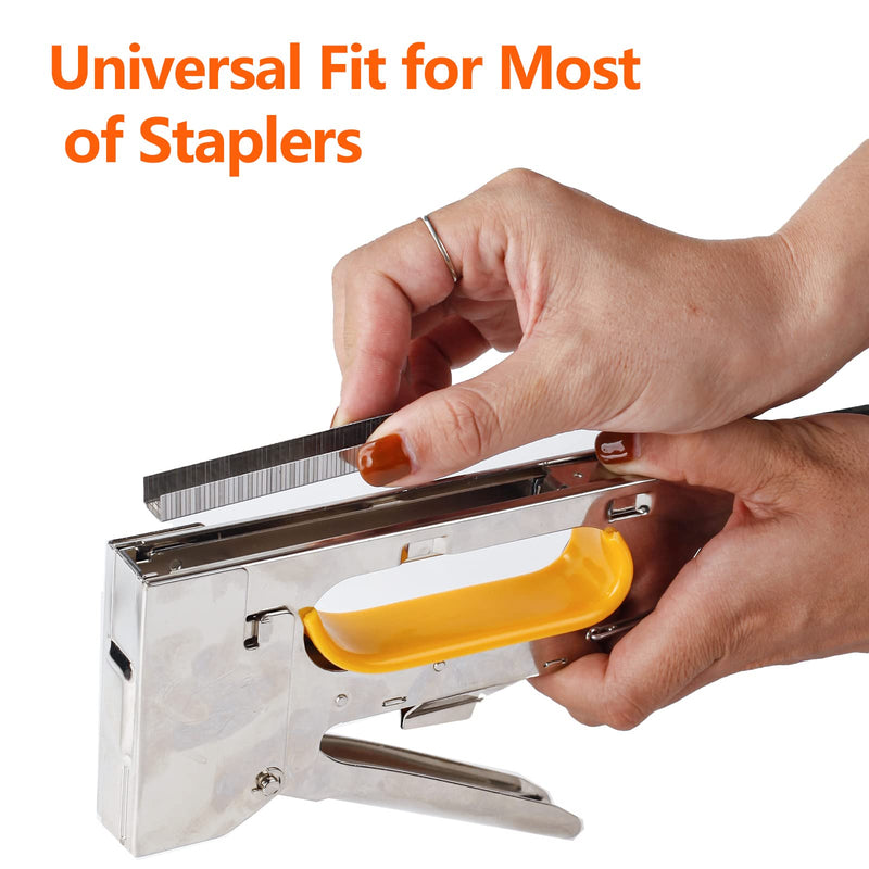 [Australia - AusPower] - Heavy Duty Stainless Steel T50 Staples 1000-Count 2 Sizes for Staple Gun, Includes: 3/8", 1/2" Assortment, Combo kit 