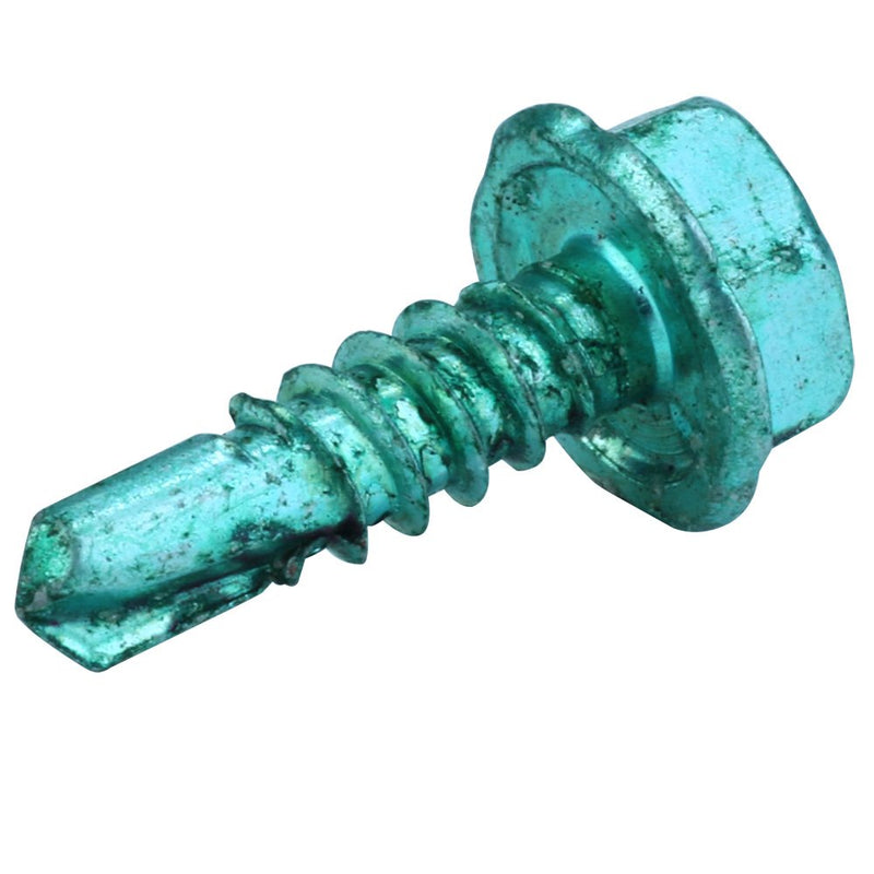 [Australia - AusPower] - Skywalker #10 Self-Tapping Hex/Phillips/Slotted/Square Head Ground Screws (Box of 100 in Green) 