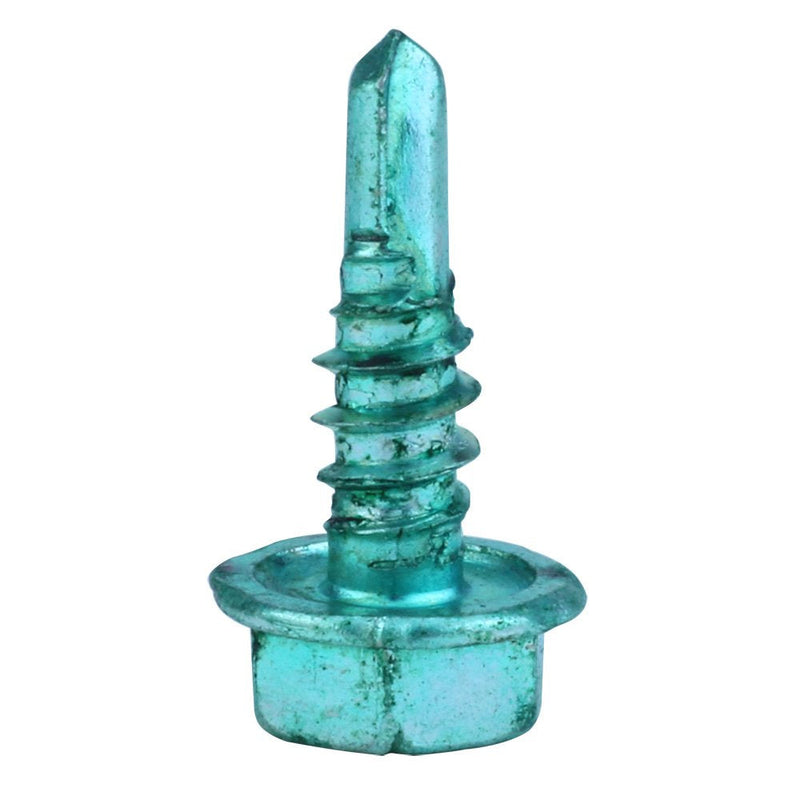 [Australia - AusPower] - Skywalker #10 Self-Tapping Hex/Phillips/Slotted/Square Head Ground Screws (Box of 100 in Green) 