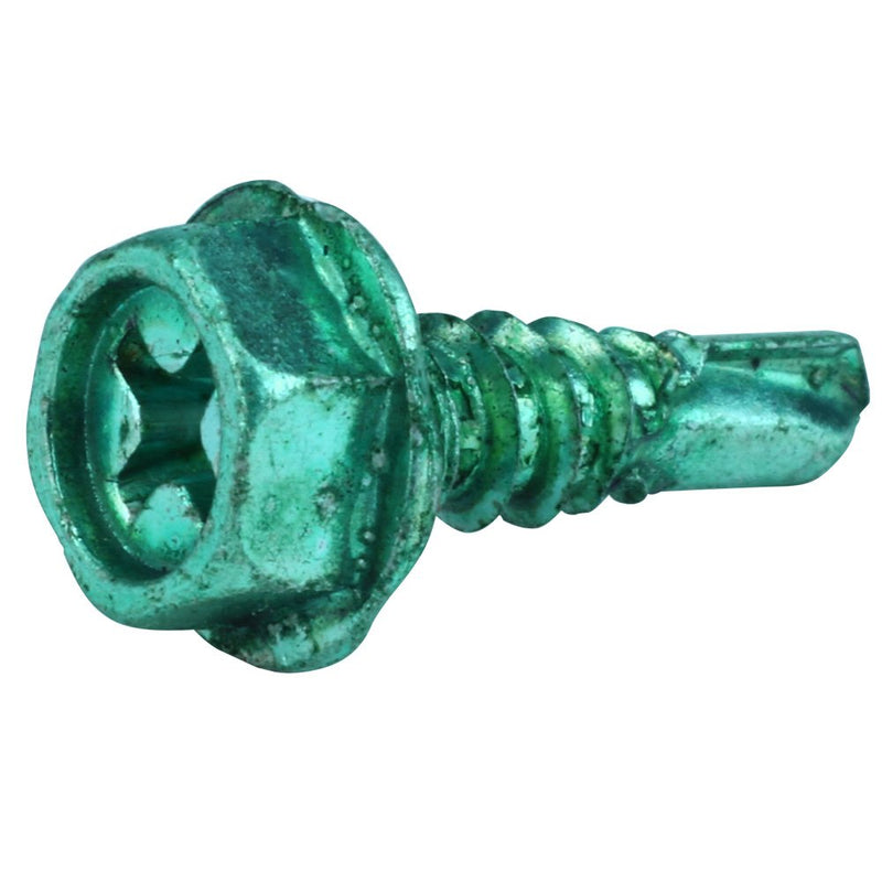 [Australia - AusPower] - Skywalker #10 Self-Tapping Hex/Phillips/Slotted/Square Head Ground Screws (Box of 100 in Green) 