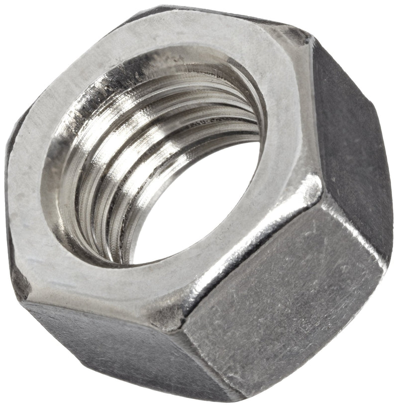 [Australia - AusPower] - 316 Stainless Steel Hex Nut, Plain Finish, ASME B18.2.2, 3/4"-10 Thread Size, 1-1/8" Width Across Flats, 41/64" Thick (Pack of 10) 1 1/8 inches 41/64 Inches 
