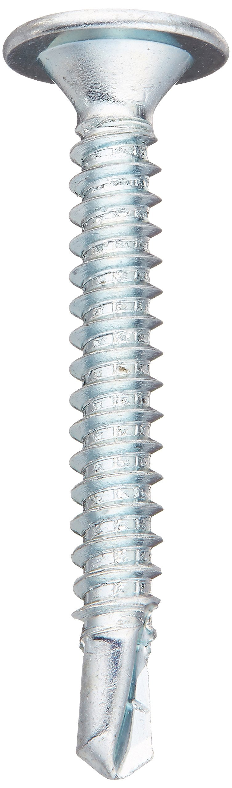 [Australia - AusPower] - Small Parts 1024KWTF Steel Self-Drilling Screw, Zinc Plated Finish, Wafer Head, Star Drive, #3 Drill Point, #10-16 Thread Size, 1-1/2" Length (Pack of 50) 